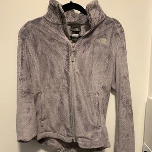 North Face Osito Grey/Silver Soft Jacket
